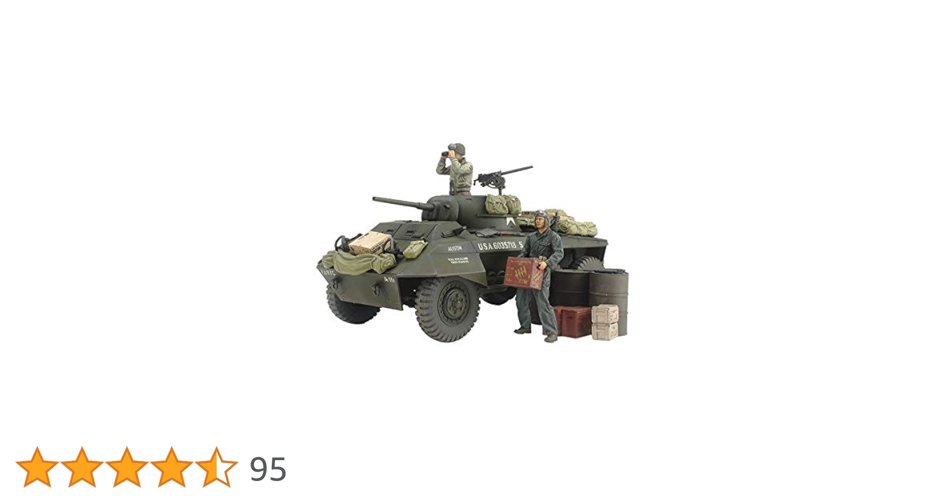 Amazon | タミヤ 1/35 スケール限定商品 アメリカ軽装甲車 M8
